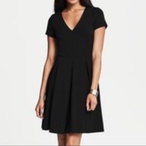 Banana Republic Black V-Neck Dress